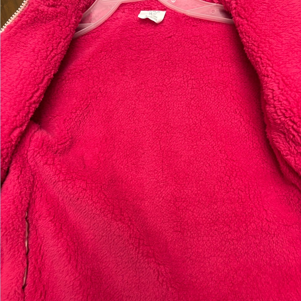 Floral Pink Kids Jacket - Picture 4 of 4